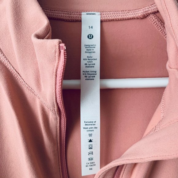 It's Rulu Run Cropped 1/2 Zip (Pink Taupe) - Picture 7 of 10